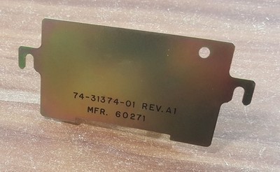 DEC Digital 74-31374-01 Rev A1 Card Guide Halterung Bracket Vintage Blech-Teil