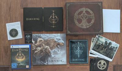 Elden Ring  Collectors Edition Steelbook / Artbook Sony PlayStation 5