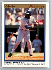 1991 O-Pee-Chee Premier #86 Eddie Murray