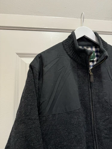 Orvis Jacket Zip 100% Wool Casual Men’s Size Large - Picture 2 of 11