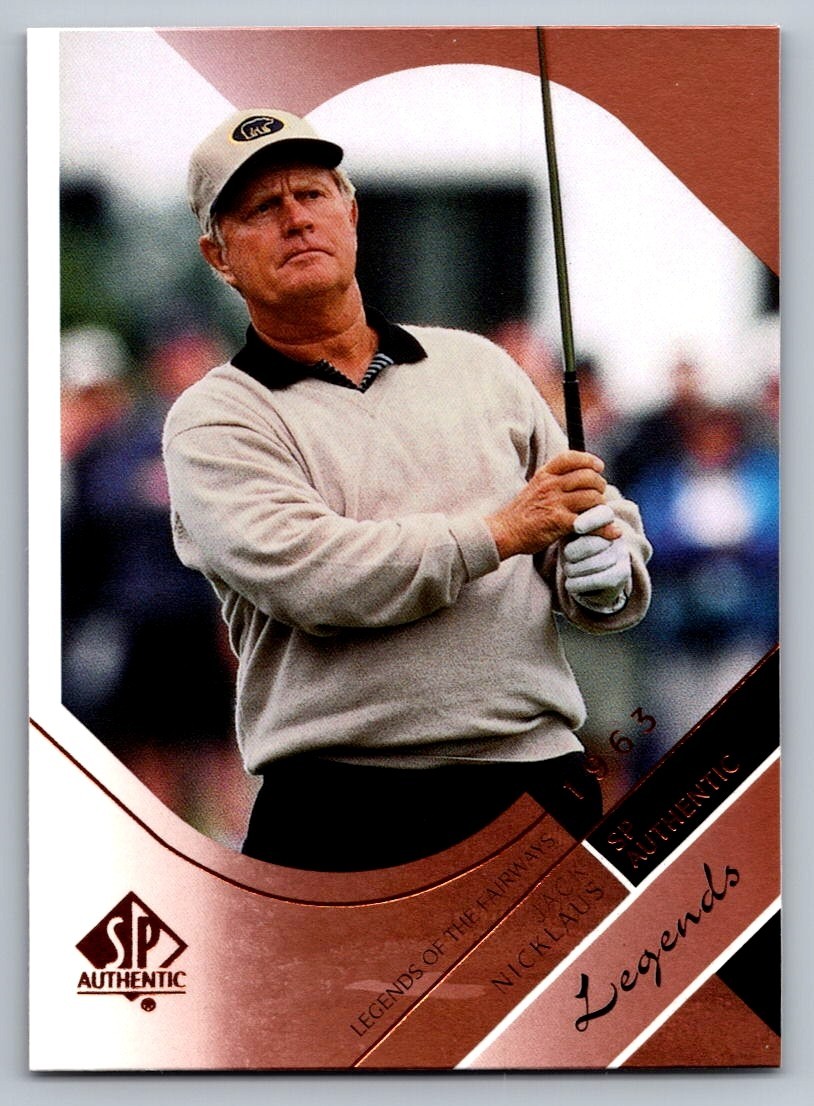 2003 UPPER DECK SPA GOLF CARD LEGENDS #35 JACK NICKLAUS