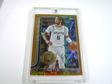 2025 TOPPS ALL ROOKIE TEAM STEPHON CASTLE GOLD FOIL CARD # 197  22/50