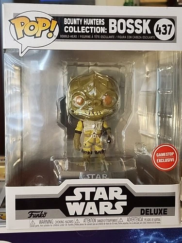 Funko Pop! Deluxe: Star Wars - Bounty Hunters Collection: Bossk - GameStop...