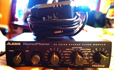 alesis midi nano piano sound module 64 voice