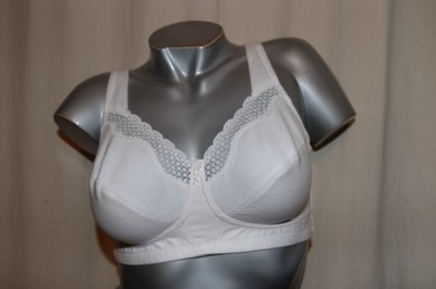 VANITY FAIR eleganter Bralette BH ohne Bügel 535 Baumwollmix weiß 80C 80 C NEU