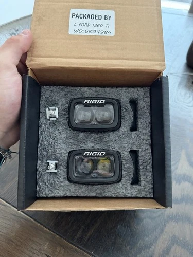 RIGID LED Fog Light Pair - Ford F-150 Raptor - product listing photo