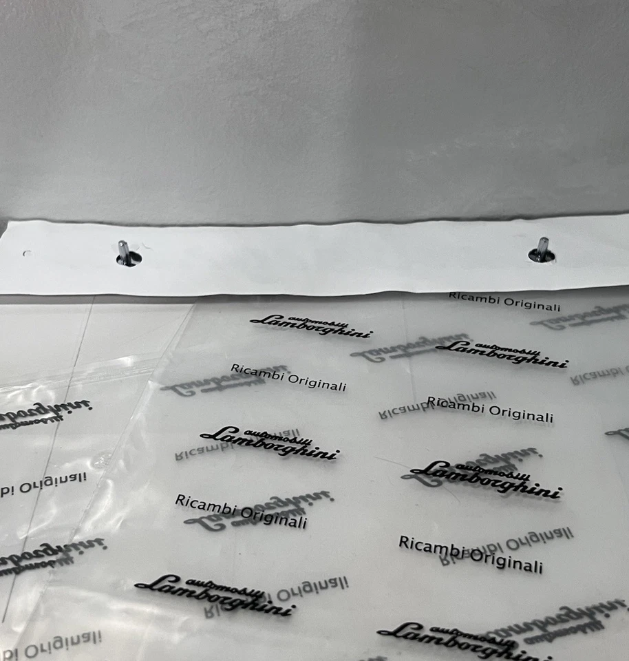 Lamborghini Aventador LP700 LP720 LP750 emblema de script traseiro prata 470853742 - Imagem 3 de 3