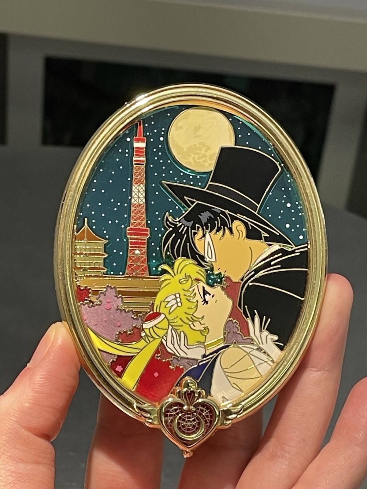 Sailor Moon Fantasy Pin Villaincodes Tuxedo Mask OG Anime Manga Naoko Takeuchi