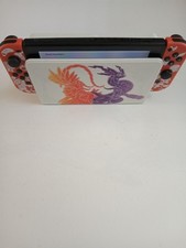 Nintendo Switch V2 Console/Pokémon Scarlet & Violet OLED Dock & Custom Mario Joy