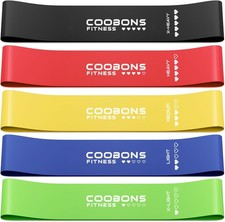 Resistance Bands for Working Out, Exercise 10-40LB Colorful