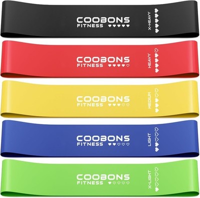 Resistance Bands for Working Out, Exercise 10-40LB Colorful 