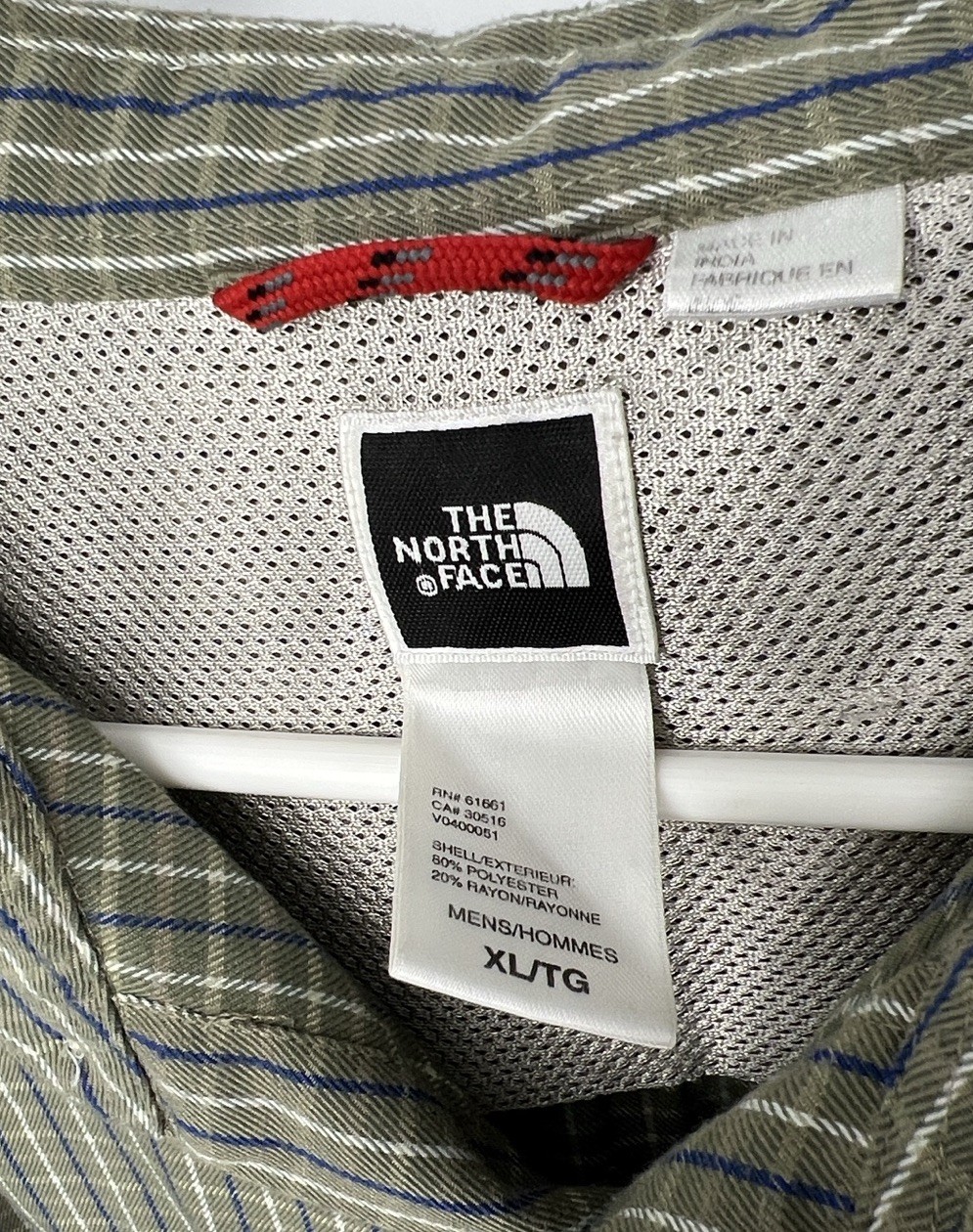 The North Face Checkered Button Down flannel Shir… - image 3