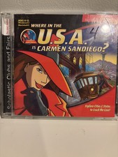 Where in the USA is Carmen Sandiego - CD-ROM Game for Windows