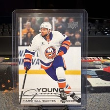 2025-26 Upper Deck Series 2 Young Guns Marshall Warren #467 Islanders
