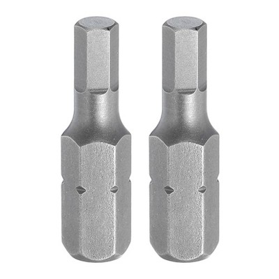 2 Stück 1/4'' Sechskantschaft H4 Kopf 1'' Länge für Bohrer