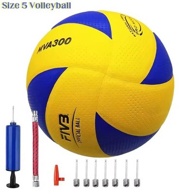 Size 5 Volleyball PU Soft Touch Indoor Outdoor Sport Gym Training Match Ball