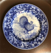 Antique Wedgwood Flow Blue 10 1/2