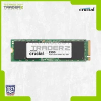 ** Crucial E100 2TB M.2 2280 NVMe PCIe Gen4 x4 Internal SSD CT2000E100SSD8 **