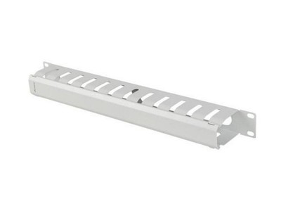 KABELORGANIZER 19 1U MIT ABDECKUNG TYP A GRAU LANBERG AK-1704-S