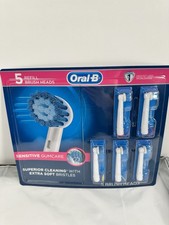 Oral-B Refill Brush Heads 5 Pack Sensitive Gum Care