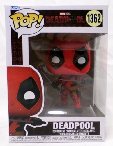 Funko Pop Marvel MCU 1362 Deadpool and Wolverine Movie Vinyl Figure New 2024