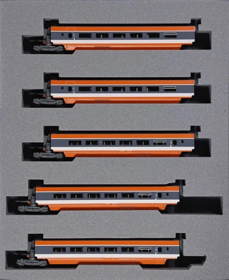 Set de 5 voitures complémentaires TGV Sud-Est SNCF, Orange origine, n°84 - Kato - Photo 1/1
