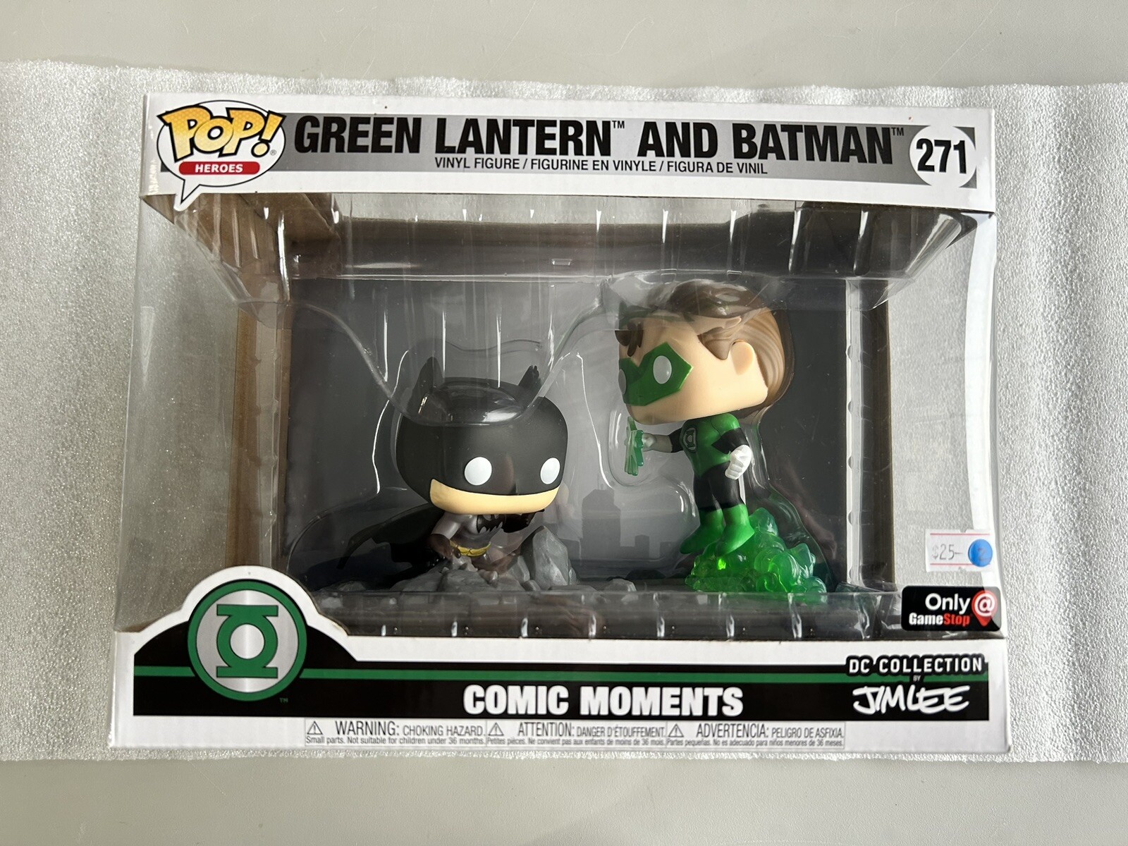 Funko Pop Green Lantern &Amp; Batman #271 Gamestop Exclusive Jim Lee Collection