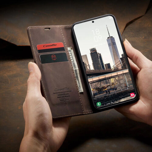 Housse coque Pour iPhone15 14 13 12 Pro XS Max Pro 8 7 SE étui portefeuille cuir - Photo 36/53