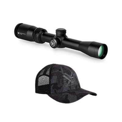 Vortex Crossfire II 3-9x40 Riflescope V Plex MOA Reticle Vortex Cap
