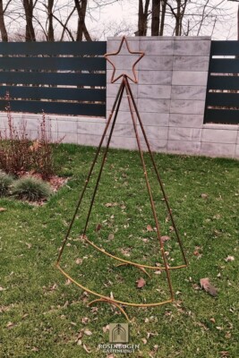 Christbaum Elke 160 cm / 185 cm Dekoration Weihnachten Deko Metall Dekofigur