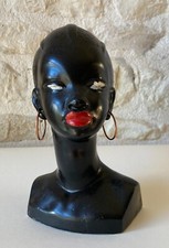 Buste de Femme Africaine par Léo Giovanni Pagliai - Années 1950-1960