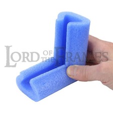 Profile B 25-35mm Protective Picture Frame Corners Blue PE Foam Moving Storage