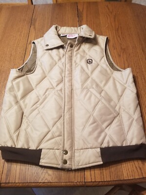 Keltgen Seed Corn Vest  Large Excellent Condition USA Made Quilted By Wiman C10