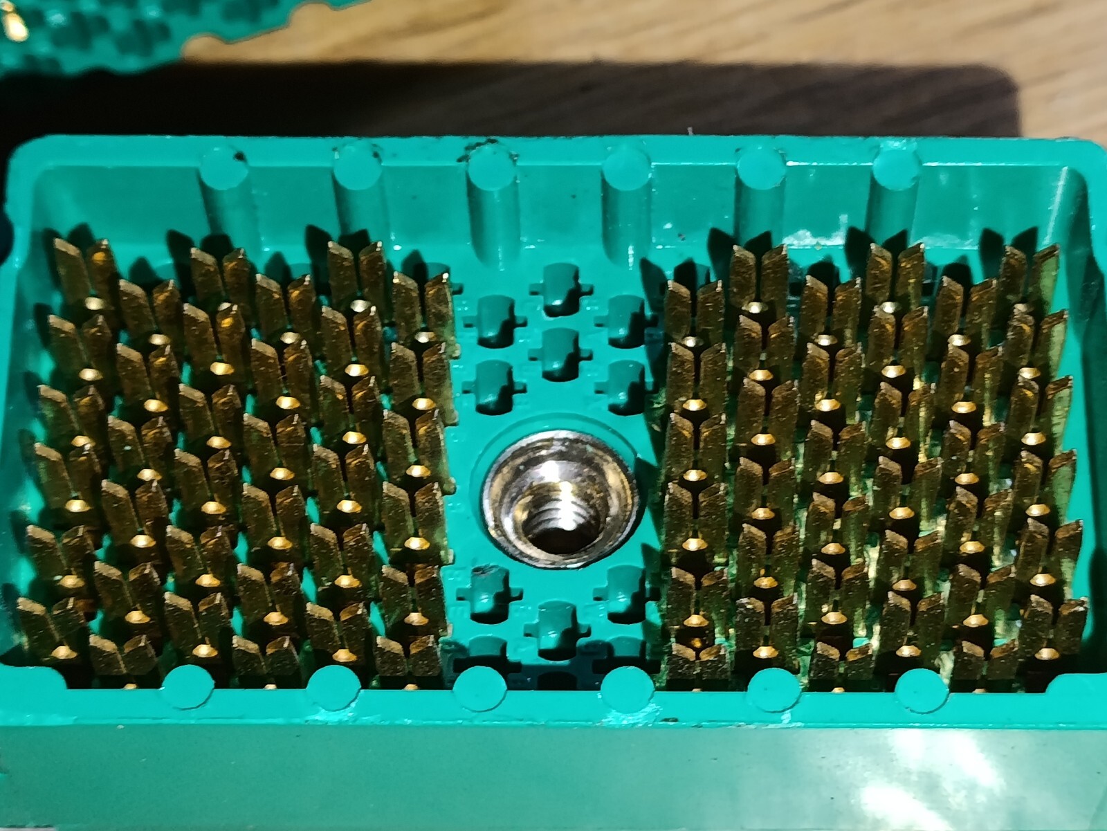 ONE EDAC 90 PIN CONNECTOR MALE + FEMALE