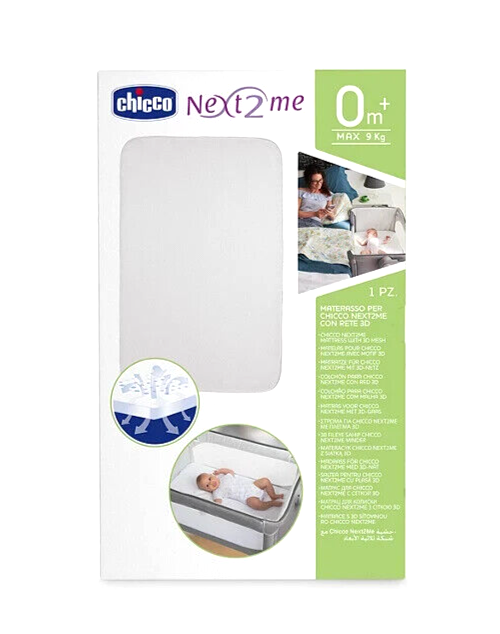 NEW Chicco Next2Me Replacement Mattress with 3D Mesh for Next2Me Cribs