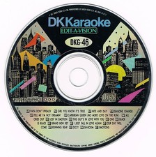 DK KARAOKE DKG-46 - ORIGINAL EDIT-A-VISION CD G - OUT OF PRINT