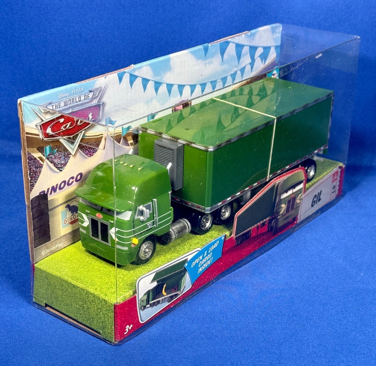 New GIL HAULER #7 - World of Cars 2009 - PIXAR CARS Semi Truck TOP