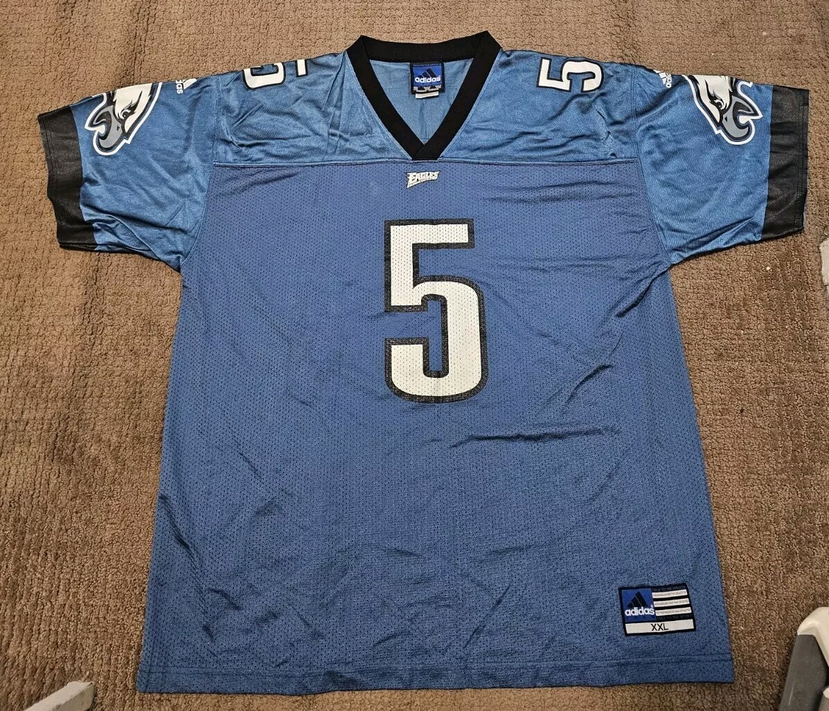 Camiseta deportiva vintage Adidas Philadelphia Eagles - Donovan McNabb # 5 - réplica - 2XL