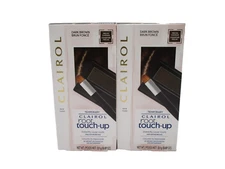 Lot/2 CLAIROL Root TOUCH-UP Temporary Concealing Powder ~ Dark Brown ~ 2.1 g