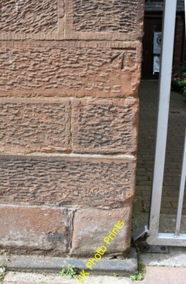 Foto 6x4 Benchmark auf Kirche, Chapel Street Carlisle Ordnance Survey Schnitt c2015