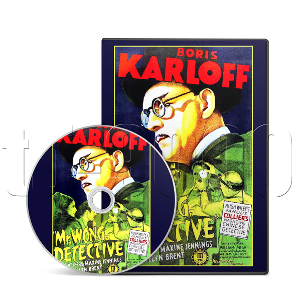 Mr. Wong, Detective (1938) Boris Karloff Adventure, Crime, Drama Movie on DVD