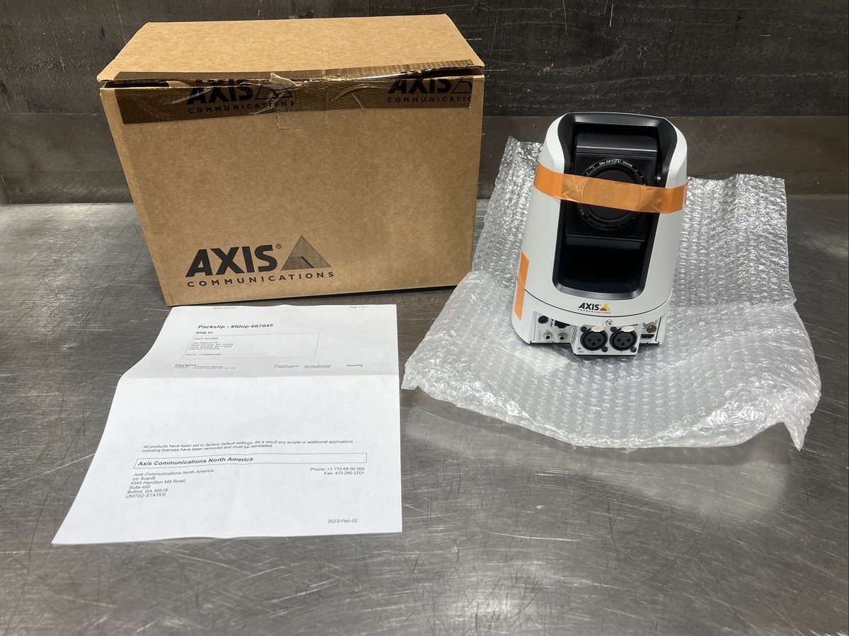 01966-001-01 AXIS Communications V5925 PTZ NETWORK CAMERA Nos