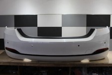 STOßSTANGE hinten Original + BMW 4er F36 Gran Coupe LCI 40i + PDC Alpinweiss 300