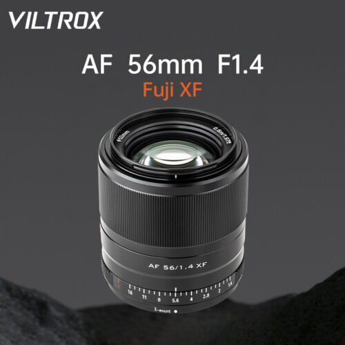 Viltrox 56mm F1.4 STM Prime APS-C Auto Fucus Lens Fuji X-mount XT4 XT3 XT30 New - Afbeelding 1 van 9