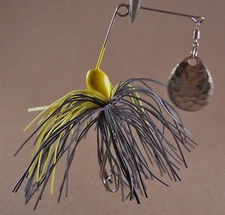 Bass Fishing Lure Spinnerbait DR Double Hook Single Spin (DHS-01)