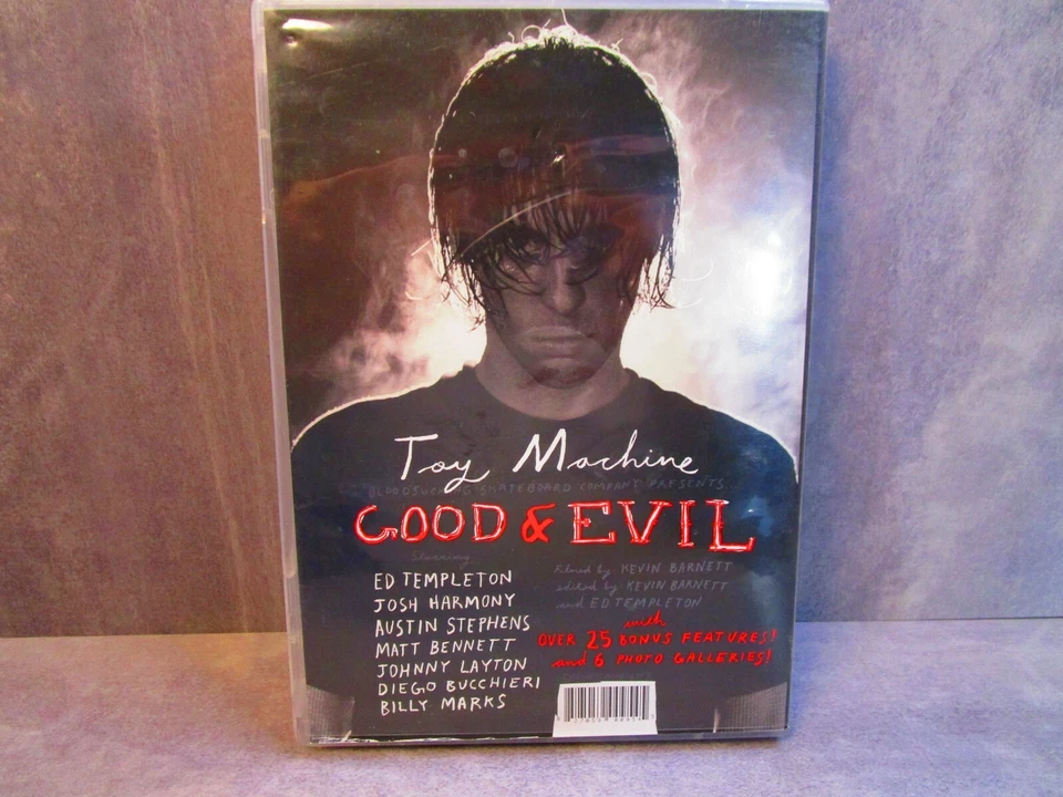Toy Machine Skateboarding Good & Evil (DVD, 2004) Skate Video Ed Templeton - Image 2 of 3