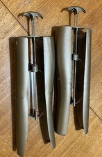 Pair Plastic Long Boots Stand Support