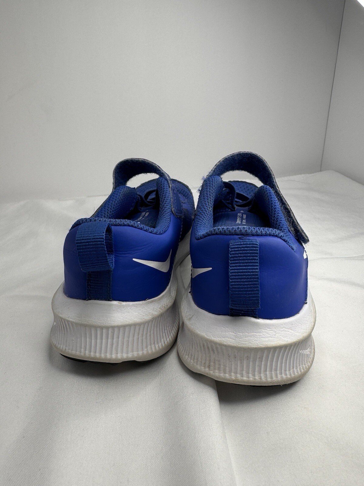 Nike Shoes Boys 12.5C Midnight Navy Downshifter 12 DM4191-400 Casual Blue Tennis image 3
