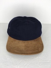 Vintage Sterling Edition London Fog Wool Hat Suede Bill XL Made In USA