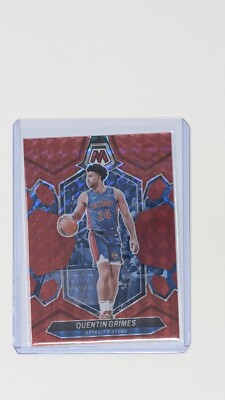 2023-24 Mosaic #37 Quentin Grimes Red Prizm | eBay